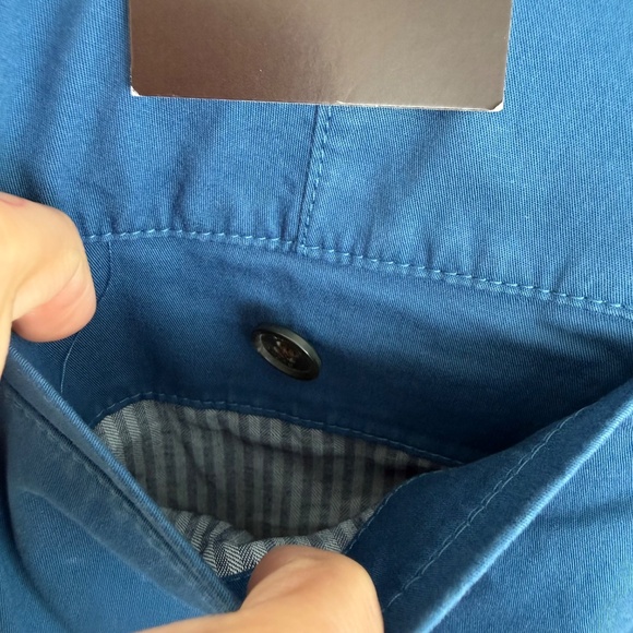 Michael Kors Mens Ocean Blue Stretch Cotton Shorts W30 - Picture 6 of 10